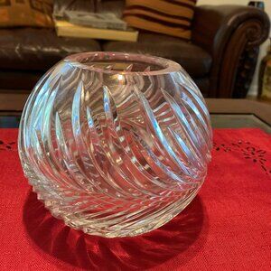 Vintage Crystal Brilliant Cut Orb